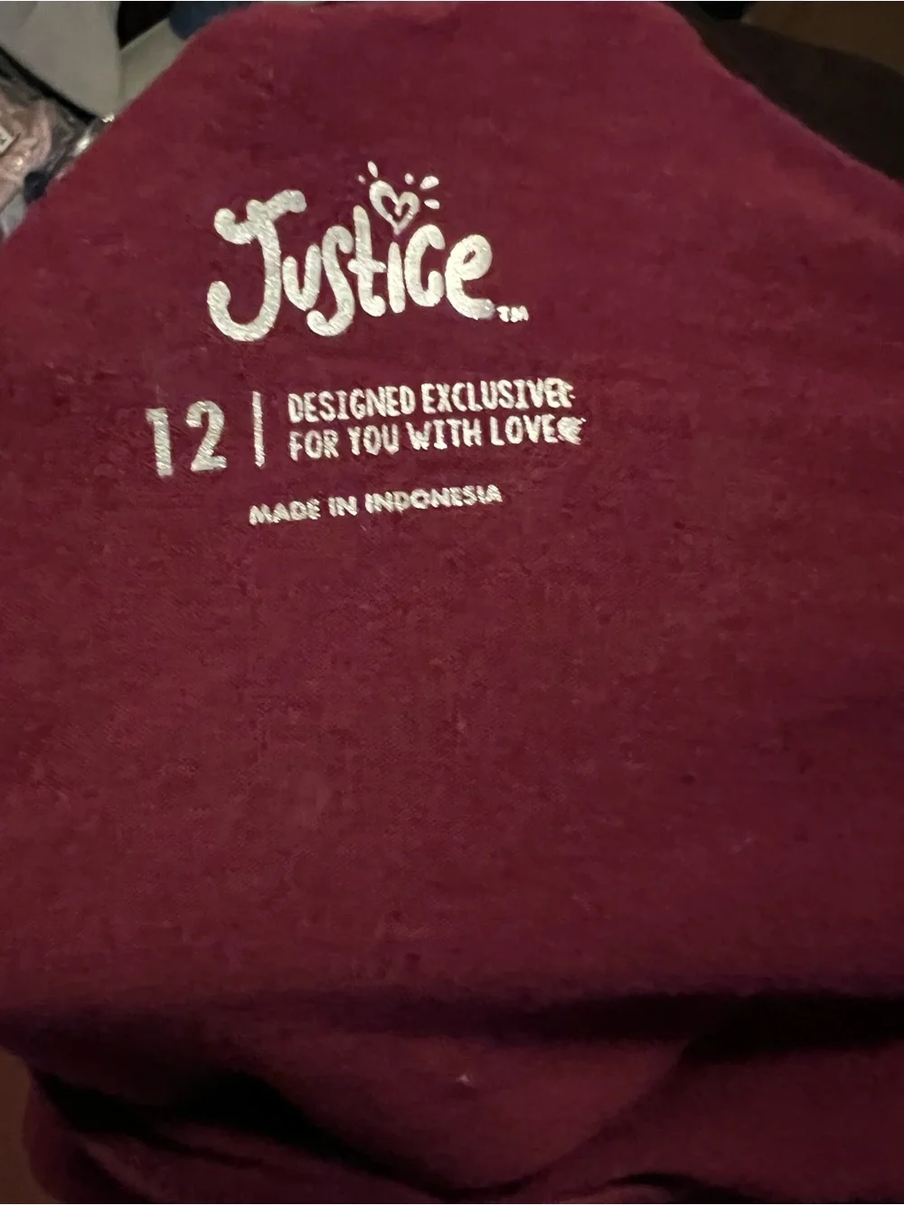 Justice “Fri-Nally” Graphic Tee – Size 12
